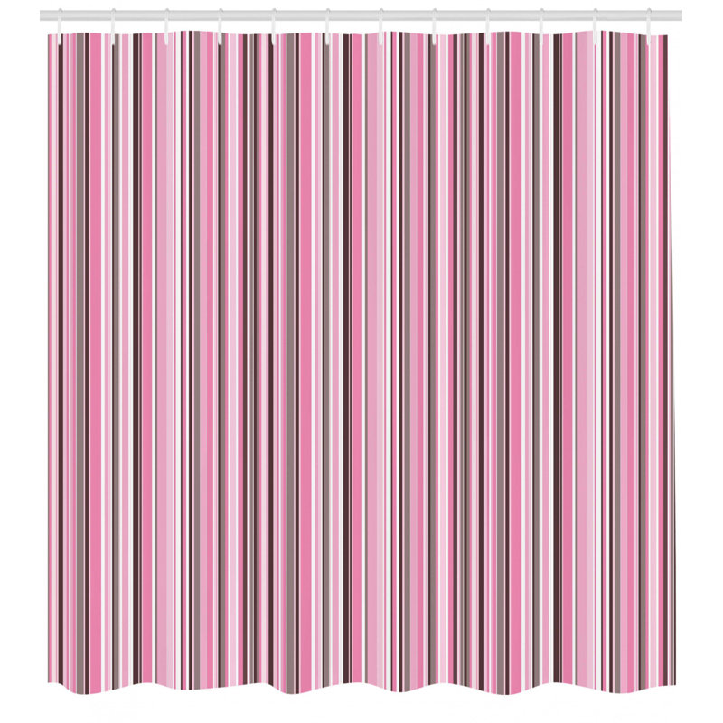 Shower Curtain Set + Hooks, 70" H x 69" W