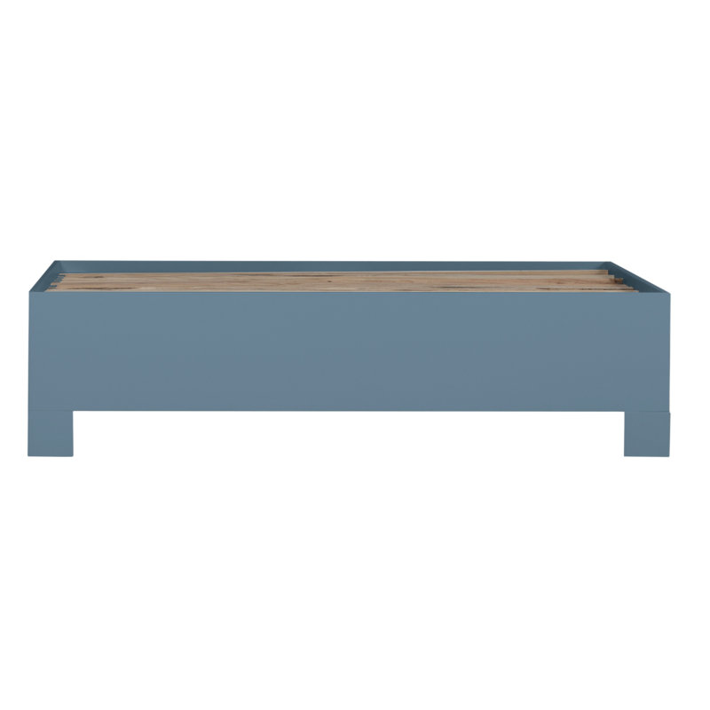 Infinity Low Profile Platform Bed, Twin, Regatta Blue