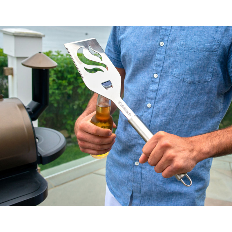 Cuisinart 14-Piece Deluxe Stainless Steel Grilling Set