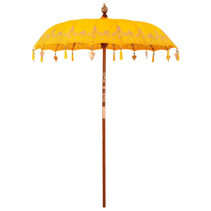 Parasol, 260cm H x 185cm W x 185cm D