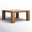 Micah 63" Wide Teak Dining Table, Natural