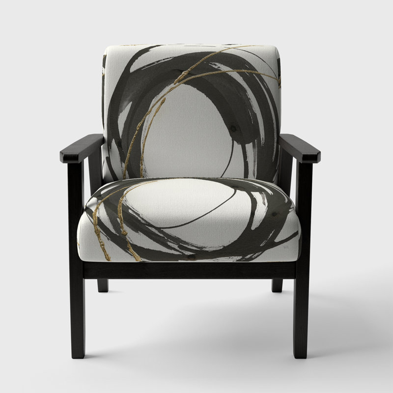 Fauteuil d'appoint rembourré Glamour Circle I - Garna