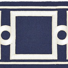 Merchante Embroidered Tape Cotton Blend Fabric