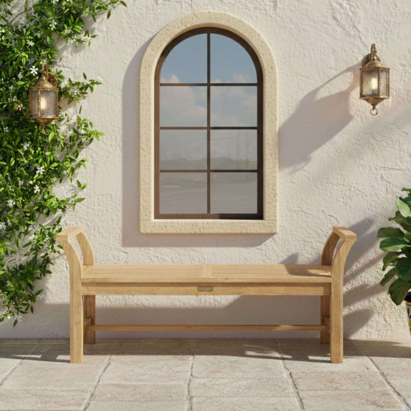 Uchiha Outdoor Teak Bench