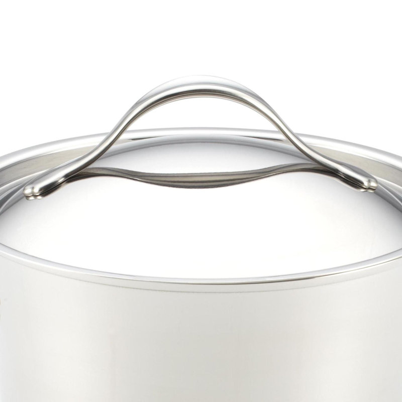 Anolon Nouvelle Copper Stainless Steel 10-Piece Cookware Set