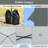 8’X8' Outdoor Pop Up Canopy Tent  W/Roller Bag-Grey