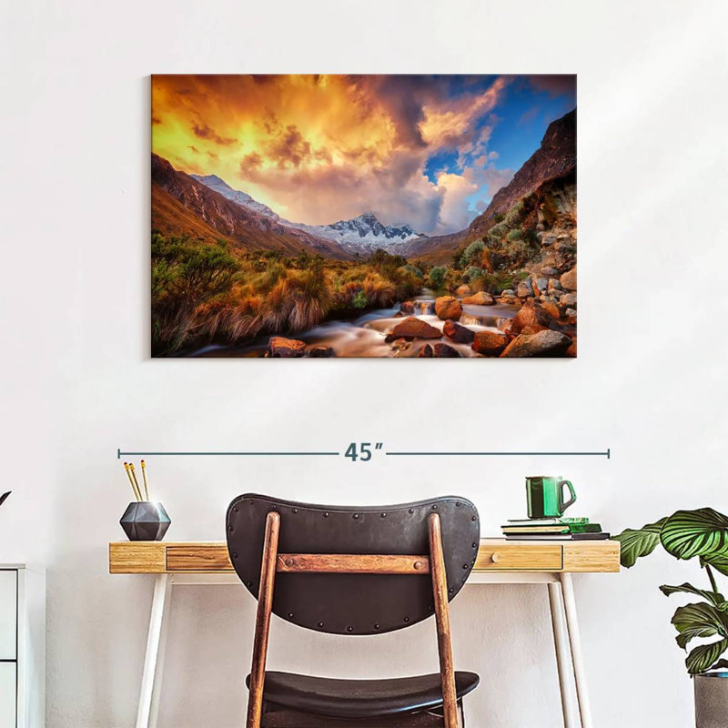 Punta Union Sunset Sky, 26" H x 39" W