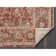 Alythia Machine Woven Polyester Area Rug in Red/Beige/Blue