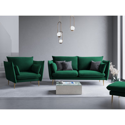 Adoraim 4 Seater Polyester Sofa