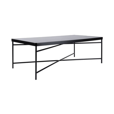 Smooth Cross Legs Coffee Table