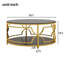 Tempered Glass Top Coffee Table