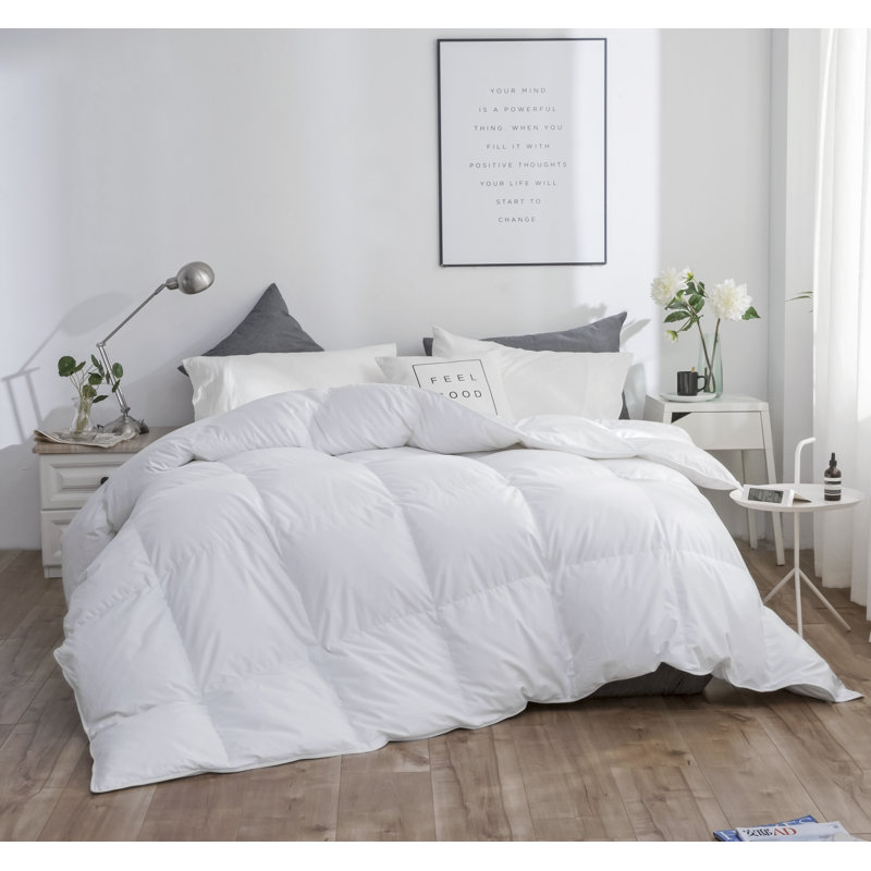 Édredon en duvet pour l'hiver, Simple