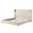 Upholstered Bed Frame with Reading Lamp and USB port-524668702