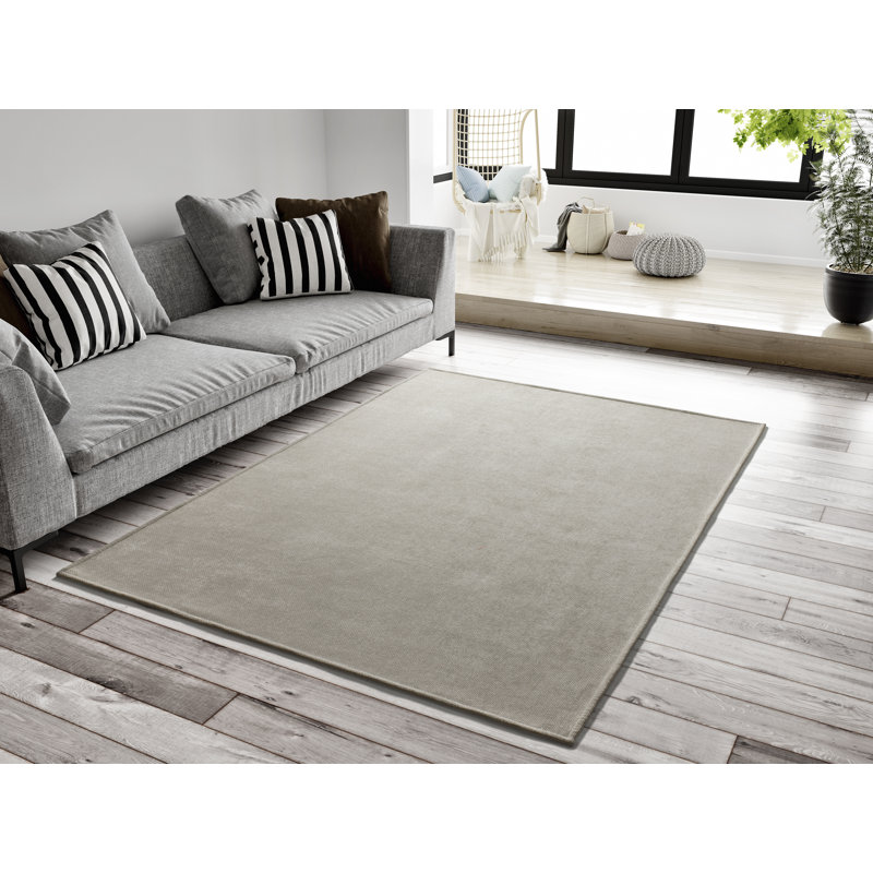 Armbrister Solid Colour Flatweave Area Rug, Rectangle 140 x 200cm