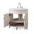 Wilhoite 24'' Single Bathroom Vanity with Top-762112658-762014810