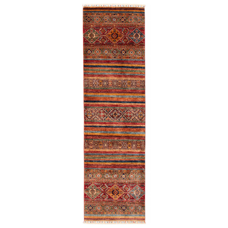 Tapis rouge 2 pi 10 po x 9 pi 11 po One-of-a-Kind New Age