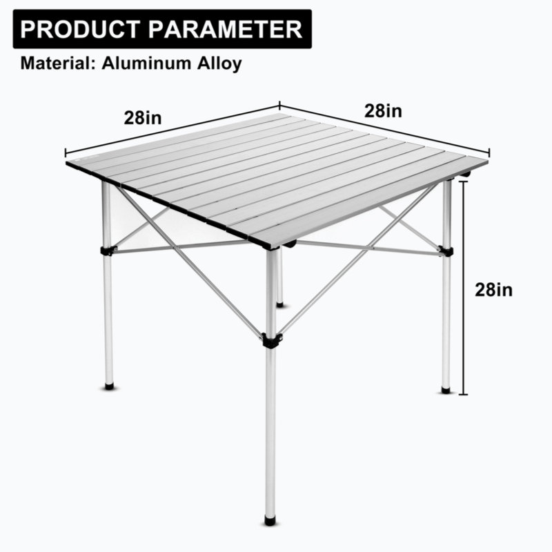 Table de camping pliante Jaylaa