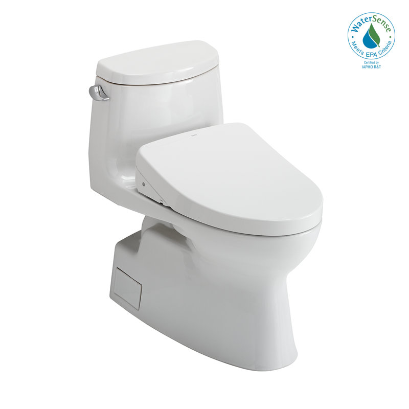 Carlyle 1.28 GPF (Water Efficient) Elongated Bidet Toilet with High Efficiency Flush (Seat Included)