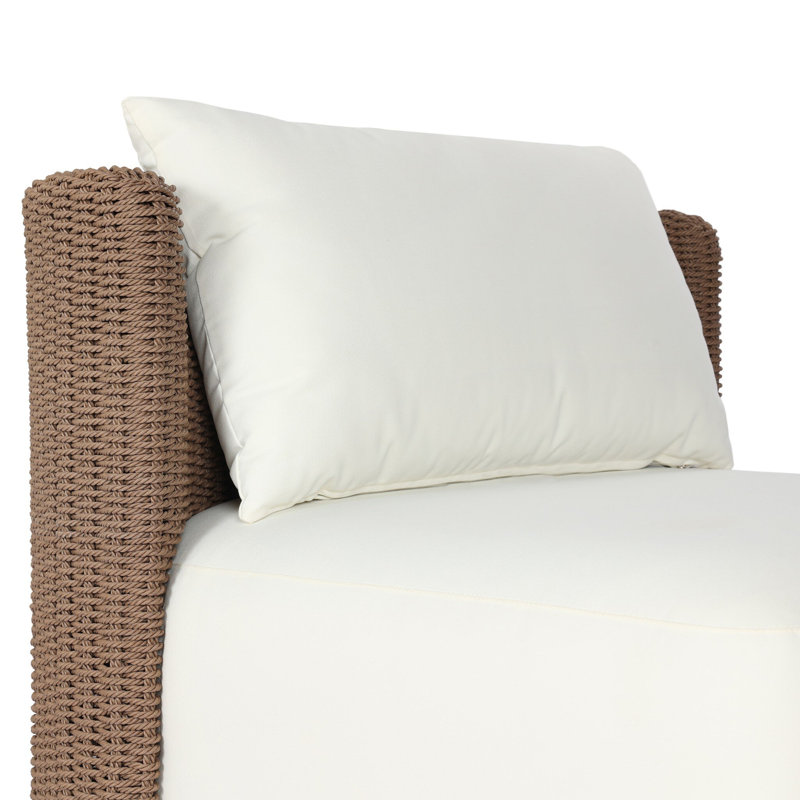 Somers Outdoor Swivel Lounge Chair, Arashi Salt