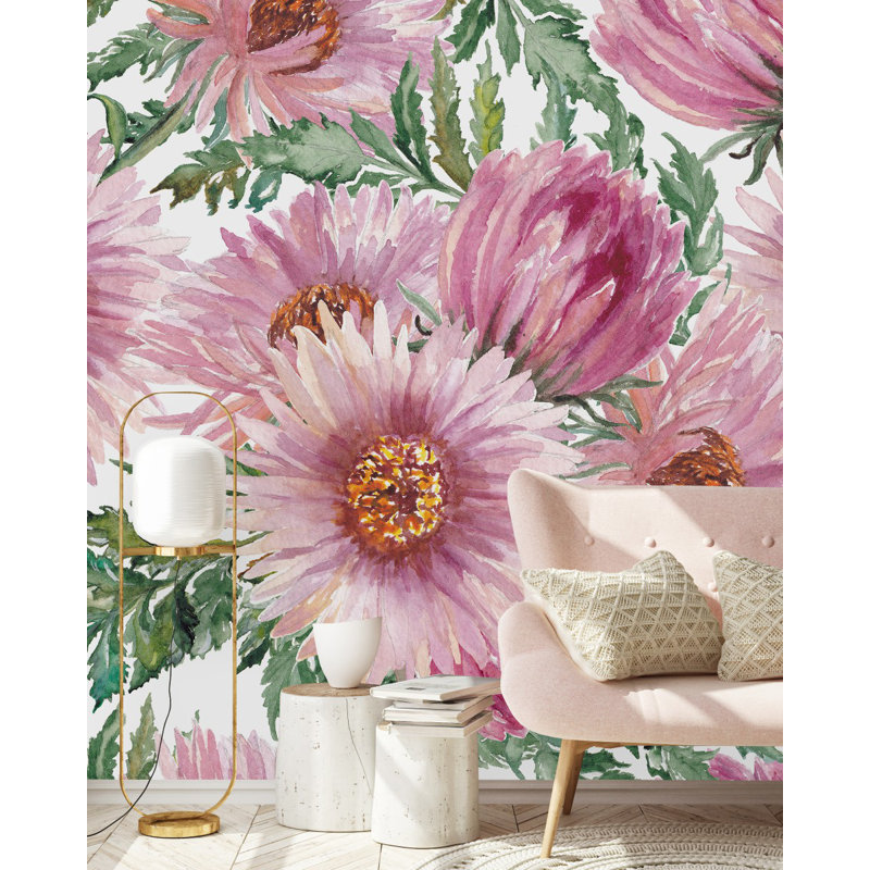 Peel & Stick Wall Mural, 8.34' W x 8.34' L