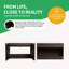 Ensemble de meuble-lavabo mural simple 30 po-98141865