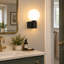 Shalesha 1-Light Black Armed Sconce