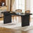 Modern Dining Table, Wood Kitchen Table-937627428