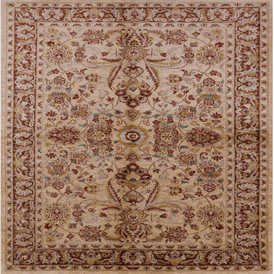 Tapis beige / brun Morella