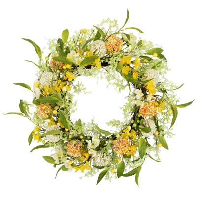 Faux Plastic 26'' Wreath