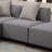 Trini Upholstered L-Shaped Sectional Reversible