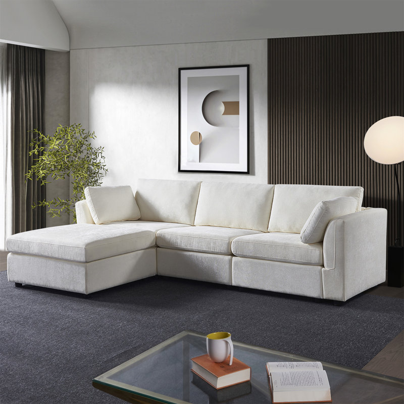 Modular Sofa Chenille Fabric