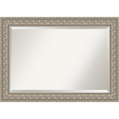 Azhineh Silver Beveled Framed Wall Mirror