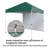 8 Ft. W x 8 Ft. D Pop Up Canopy Instant Tent with 1 Removable Sidewall-108164453