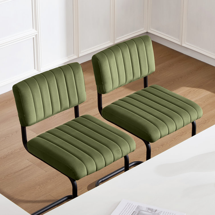 Velvet Counter & Bar Stool
