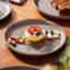 Ensemble de vaisselle 18 pièces en grès moderne comprenant assiettes, assiettes à dessert et bols à céréales, service pour 6-111122299