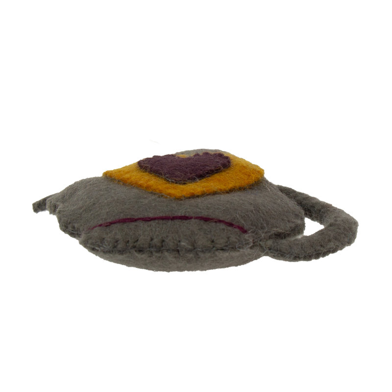 5'' Handmade Fabric Hanging Figurine Ornament