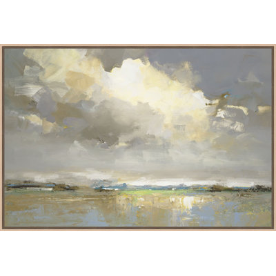 Glimmer Above 1 Framed Print Canvas