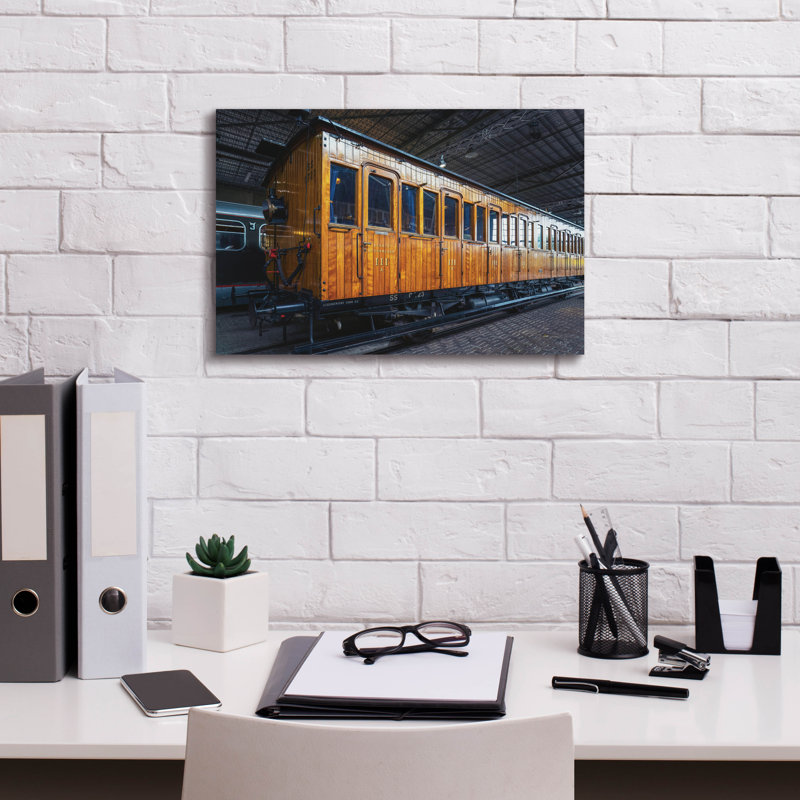 Toile épique Graffiti «Train III» par Martin Podt, 18 po x 12 po, H 12 po x l 18 po