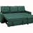 Convertible L-Shaped Sectional Sleeper Sofa Bed-928520535