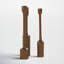 Imbali 3 Piece 12.6" Metal Tabletop Candlestick Set-1826441