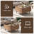 Lift Top Coffee Table with Storage, 32" Square Coffee Tables with Lifting Top, Mid Century Modern Center Table with Hidden Compartment for Home Office, Living Room, Walnut-1175396735