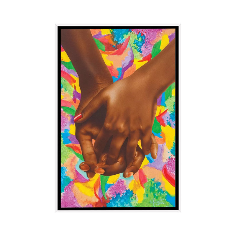 Impression « old fashion Love » par Fred Odle-impression, H 40 po x l 26 po x P 1,5 po, Toile blanche encadrée, Pas de tapis