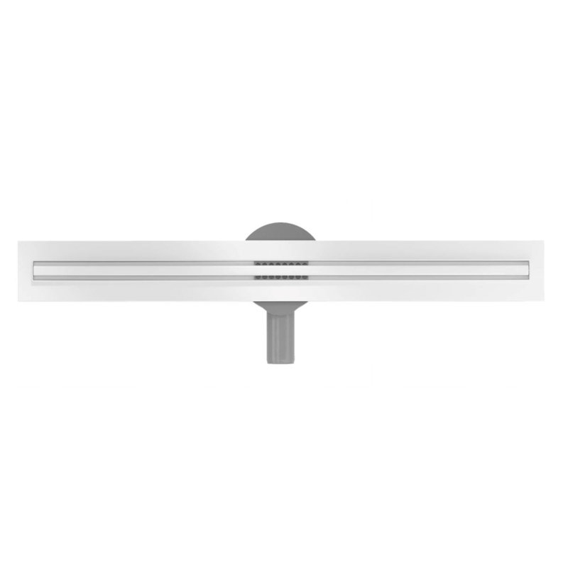 4cm Shower Drain Waste, White