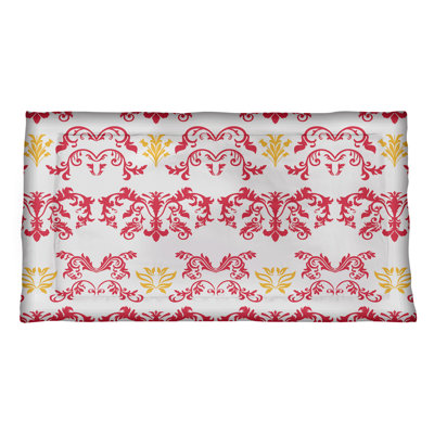 Football Baroque Pattern Pillow Sham