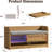 Shoe Bench with UV Light