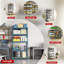 Étagère de rangement ajustable 5 niveaux H 60 po x l 27,5 po x P 12 po Tevis-903034611