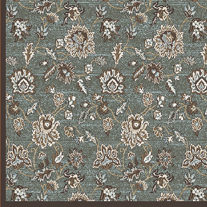 Tapis oriental vert Ackermanville, Rectangle 7 pi 10 po x 10 pi 6 po