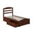 Elliana Solid Wood Platform Bed with Footboard & Storage Drawers-81970990-81970992