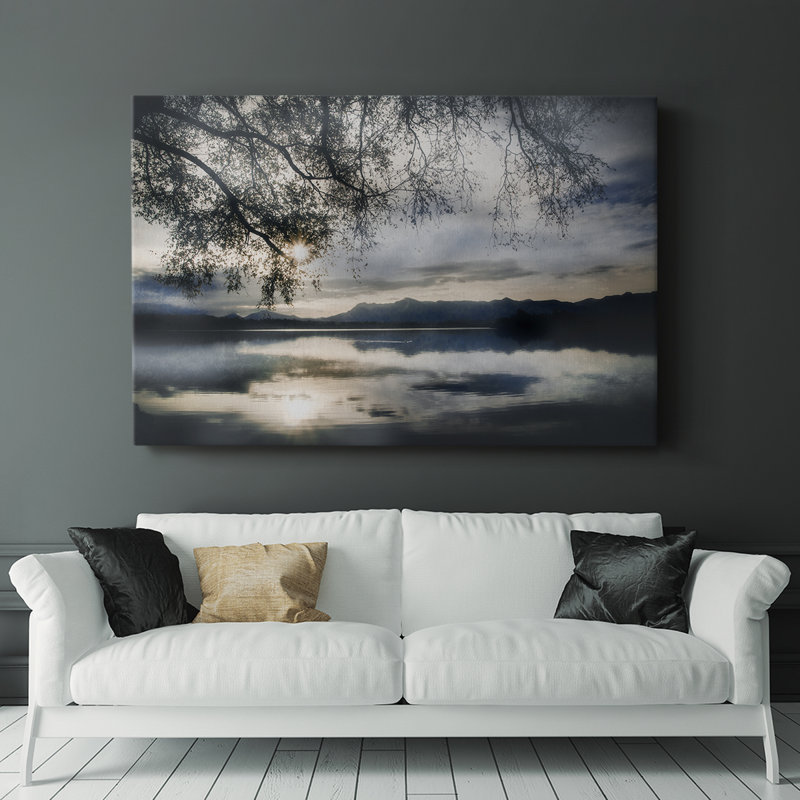 Lac Staffelsee - Cavas enveloppés de galerie, H 12 po x l 18 po