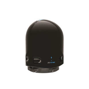 650 sq. ft, Filter-Free Technology, destroys mold, allergens, viruses, 100% silent operation.